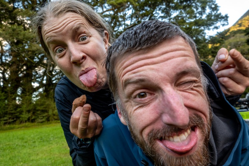 Pip and Craig up to no good (Doof trip South Dec 2023)