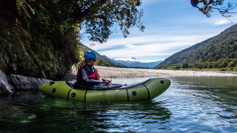 Pip and packraft on the Burke River (Doof trip South Dec 2023)