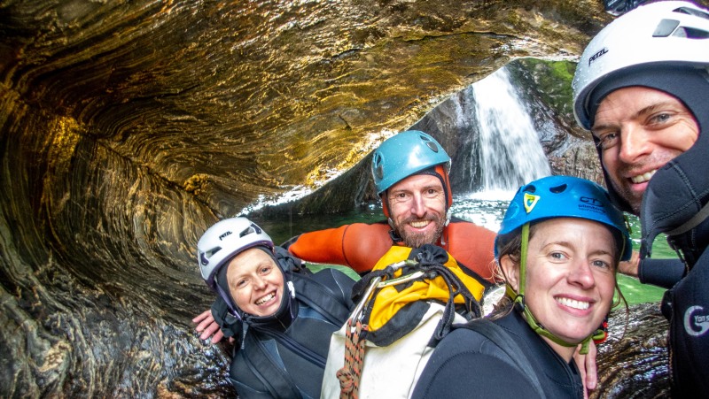 Posing in Cross Creek Canyon (Doof trip South Dec 2023)