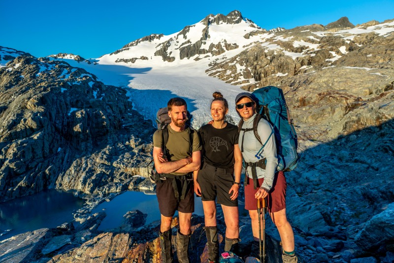 Posing in front of Mt Brewster (Doof trip South Dec 2023)