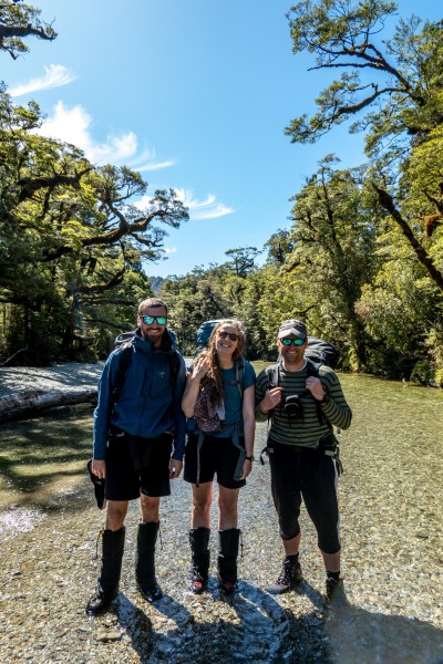 Posing in the river (Doof trip South Dec 2023)