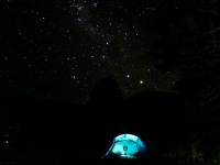 A tent under the stars (Doof trip South Dec 2023)