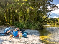 At Smoothwater Bay (Doof trip South Dec 2023)