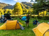 At camp by the Jackson River (Doof trip South Dec 2023)