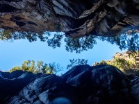 Canyon view to the sky (Doof trip South Dec 2023)