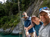 On the bridge at the Blue Pools (Doof trip South Dec 2023)