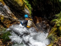 Pip descending Cross Creek Canyon (Doof trip South Dec 2023)