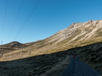 Ascending into sunshine (Cycling St James)