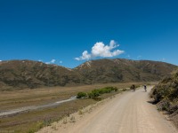 Heading back in the heat (Cycling St James)
