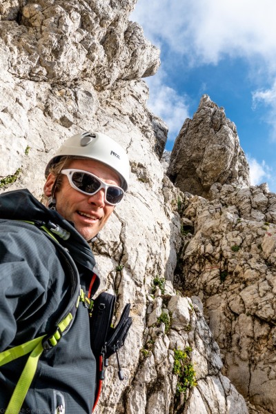 Climbing up Bovški Gamsovec (Summer Holidays August 2022)