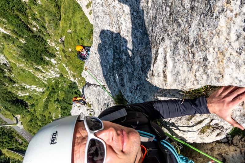 Cris and Ari climbing (Summer Holidays August 2022)