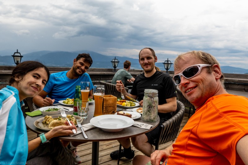 Eating at the castle Finkenstein (Summer Holidays August 2022)