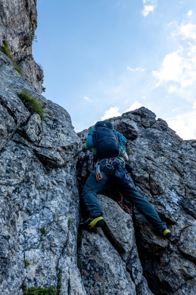 Free climbing back to the normal way (Summer Holidays August 2022)