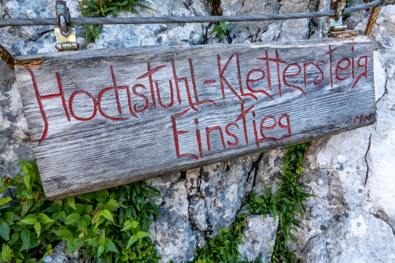 The klettersteig start (Summer Holidays August 2022)