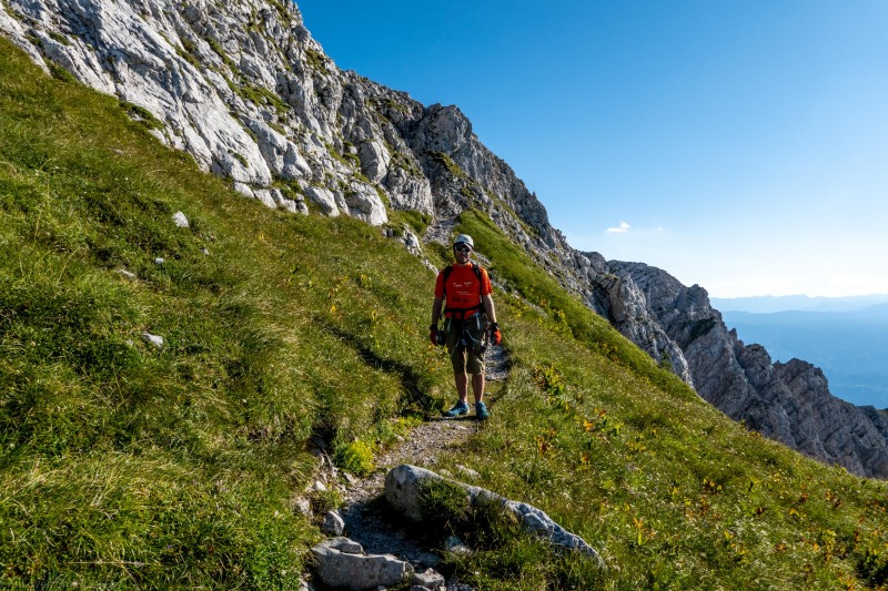 The last section to the summit (Summer Holidays August 2022)