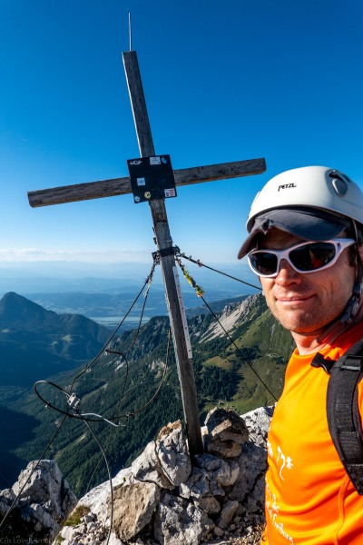 The summit of Hochstuhlkar (Summer Holidays August 2022)