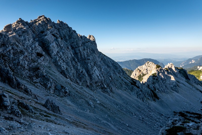 View down the ridge (Summer Holidays August 2022)