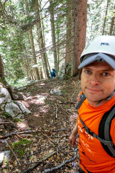 Walking back to the hut (Summer Holidays August 2022)