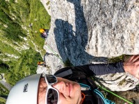Cris and Ari climbing (Summer Holidays August 2022)