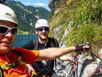 Cris and Johannes at Gosausee (Summer Holidays August 2022)