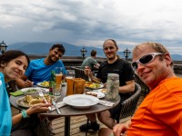 Eating at the castle Finkenstein (Summer Holidays August 2022)