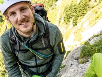 Johannes belaying (Summer Holidays August 2022)