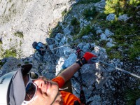 Looking down the ascent route (Summer Holidays August 2022)