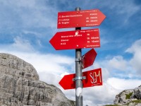 Sign in the mountains (Summer Holidays August 2022)