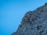 Someone on the climbing route (Summer Holidays August 2022)