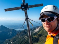 The summit of Hochstuhlkar (Summer Holidays August 2022)