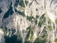 View down towards the path up to Triglav (Summer Holidays August 2022)