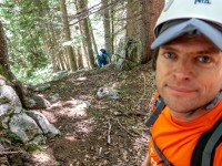 Walking back to the hut (Summer Holidays August 2022)