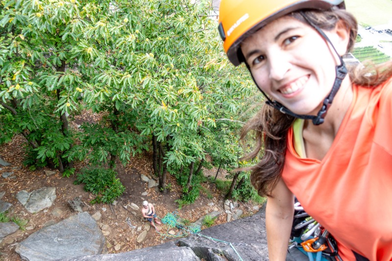 Ari with Cris below (Summer Holidays in Ticino Aug 2025)