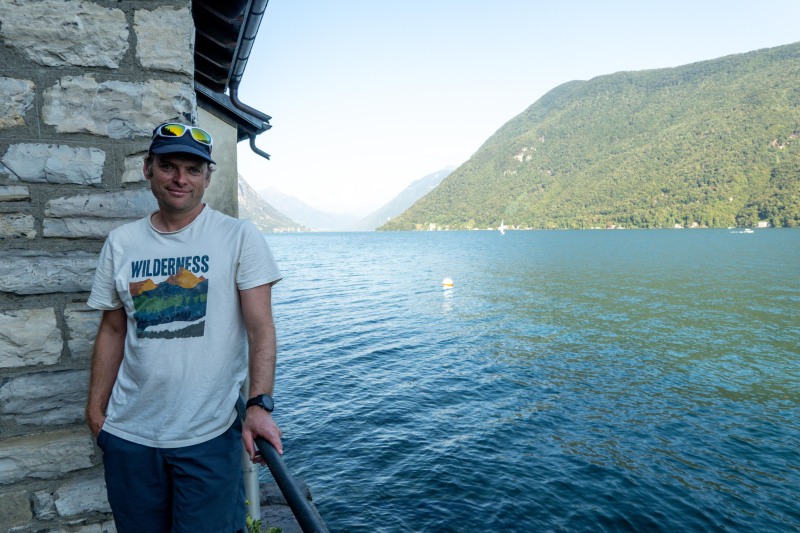 Cris in Gandria (Summer Holidays in Ticino Aug 2025)