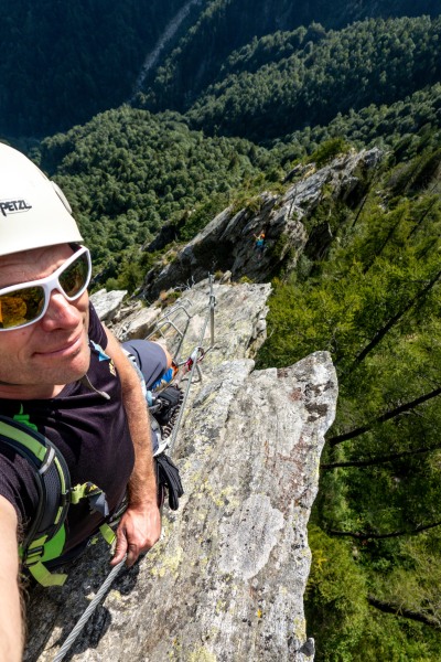 Cris on the slab (Summer Holidays in Ticino Aug 2025)