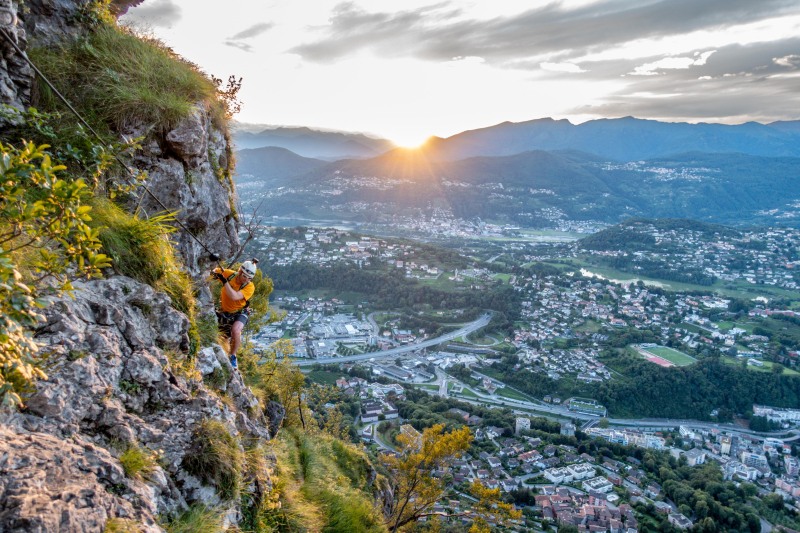 Setting sun (Summer Holidays in Ticino Aug 2025)