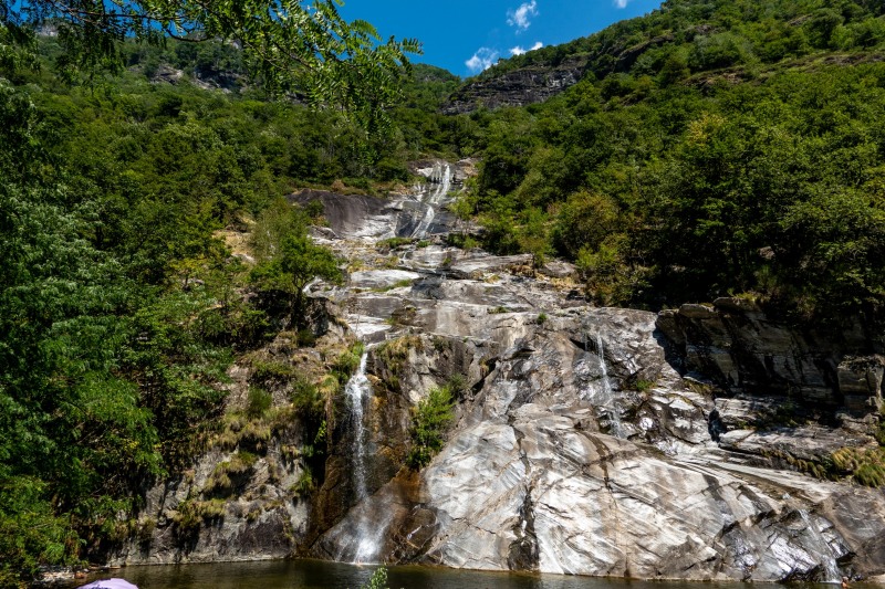 Waterfall and swimming hole (Summer road trip August 2024)