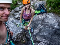 Us climbing (Summer road trip August 2024)