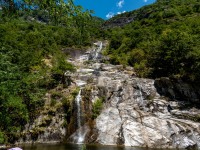 Waterfall and swimming hole (Summer road trip August 2024)
