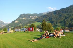 Lazing on the grass (Swiss O Week, Switzerland)
