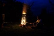 Andy and fire (Takaka 2013)