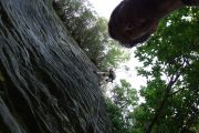 Climbing at Paynes (Takaka 2013)