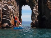 Deep water soloing 2 (Takaka 2013)