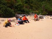 Family on the beach again (Takaka 2013)