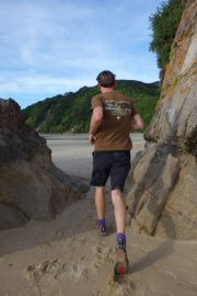 Going running with Brendan (Takaka 2013)