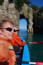 Heading towards the arch 2 (Takaka 2013)