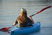 Holly kayaking (Takaka 2013)