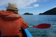 Holly kayaking (Takaka 2013)