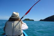 Holly kayaking (Takaka 2013)