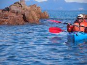 Kayaking with the sister (Takaka 2013)